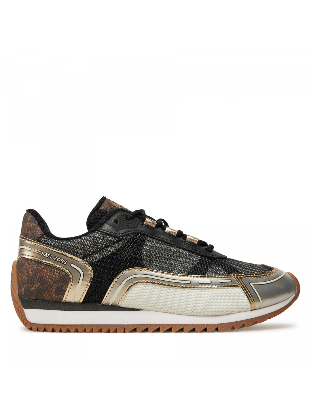 Sneakersy MICHAEL Michael Kors Byrdie 43F4BYFS3M Hnědá